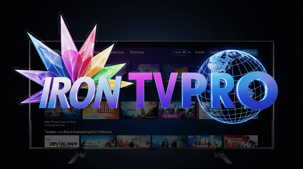 Iron TV Pro APK – meilleur abonnement IPTV 2026 avec interface 4K et streaming stable