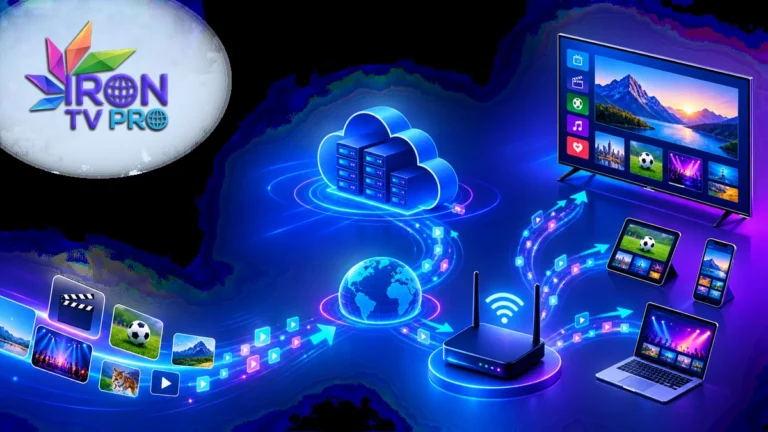 Comment fonctionne Iron TV Pro explication IPTV