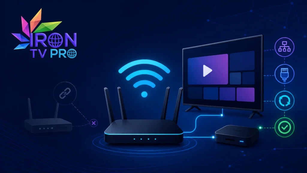 Iron TV Pro apres changement box internet
