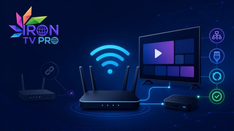 Iron TV Pro apres changement box internet