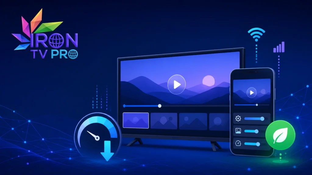 iron tv pro economiser donnees – réglages mobiles 2026