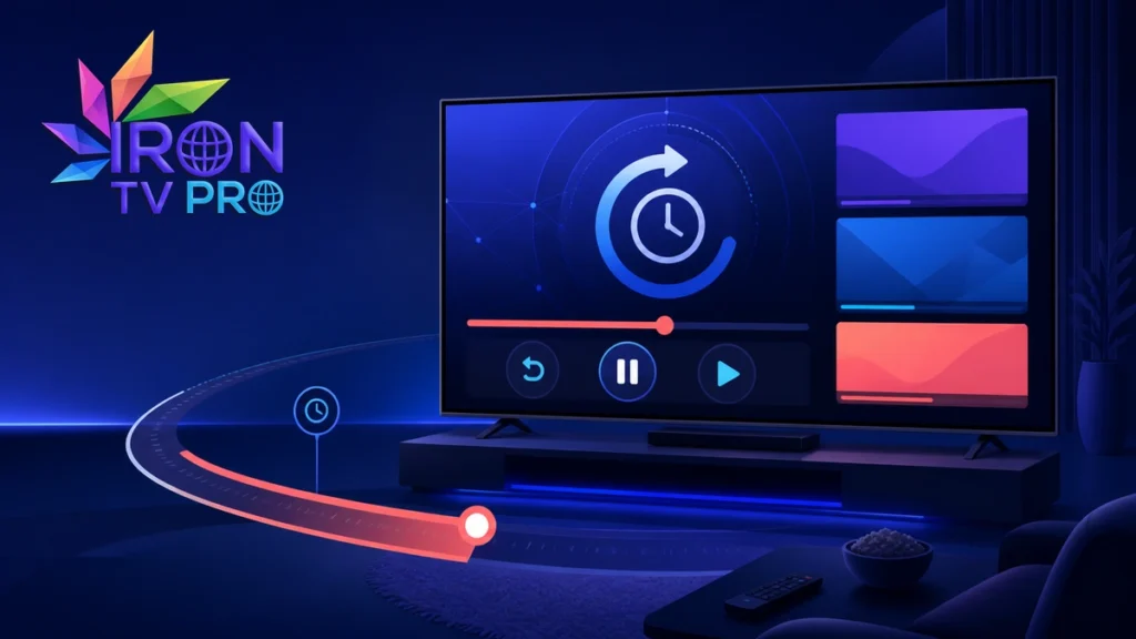 Iron TV Pro replay — guide du rattrapage en 2026