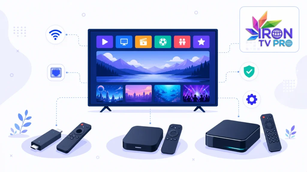 Meilleur boitier IPTV comparé avec stick, box et boîtier premium