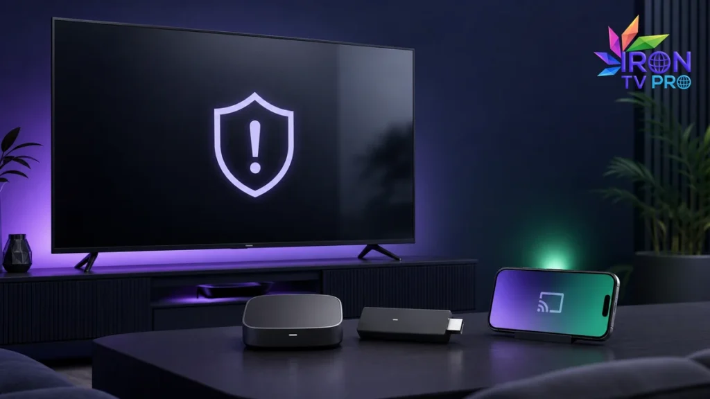 TV non compatible IPTV avec box, media stick et smartphone comme solutions